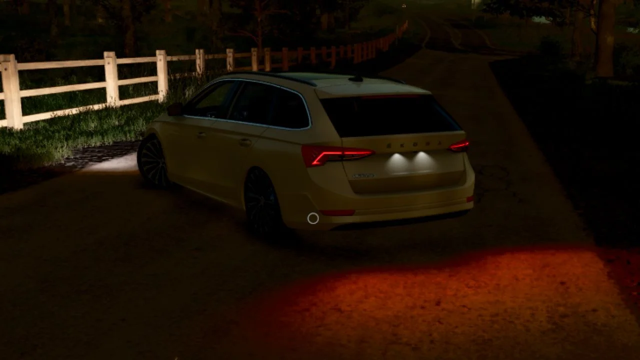 FS25 Skoda Octavia 2020 Tuning V1.1 Vehicles Mod FS25 Mod Free Download