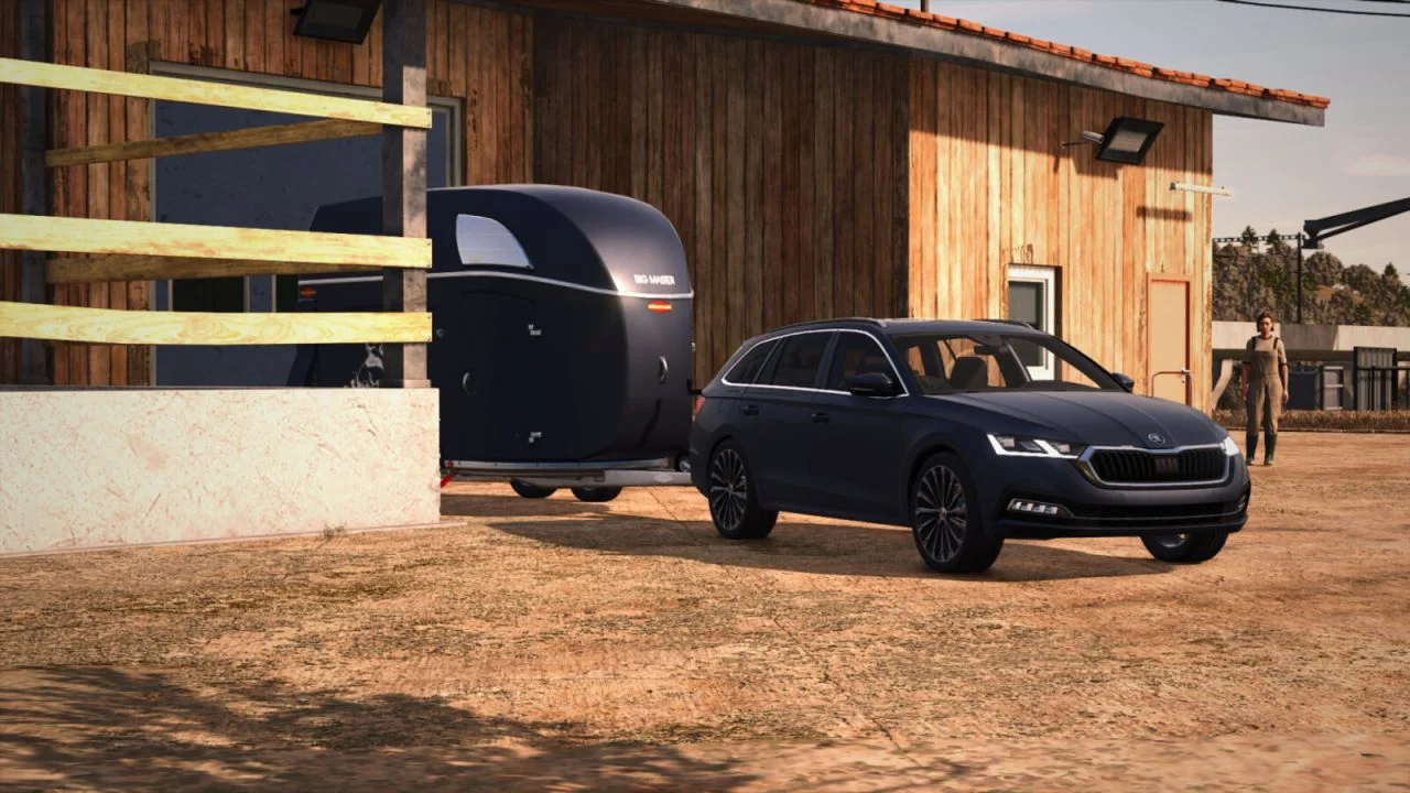 FS25 Skoda Octavia Estate Style V1.0 Vehicles Mod FS25 Mod Free Download