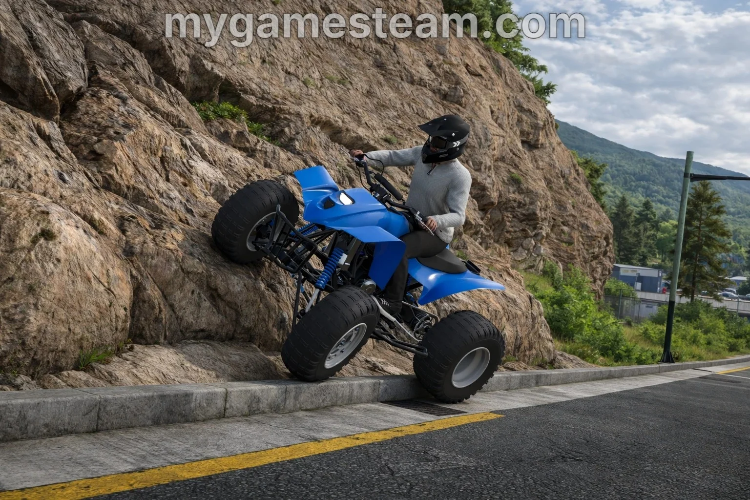 FS25 Sport ATV Bike V1.0 Vehicles Mod FS25 Mod Free Download