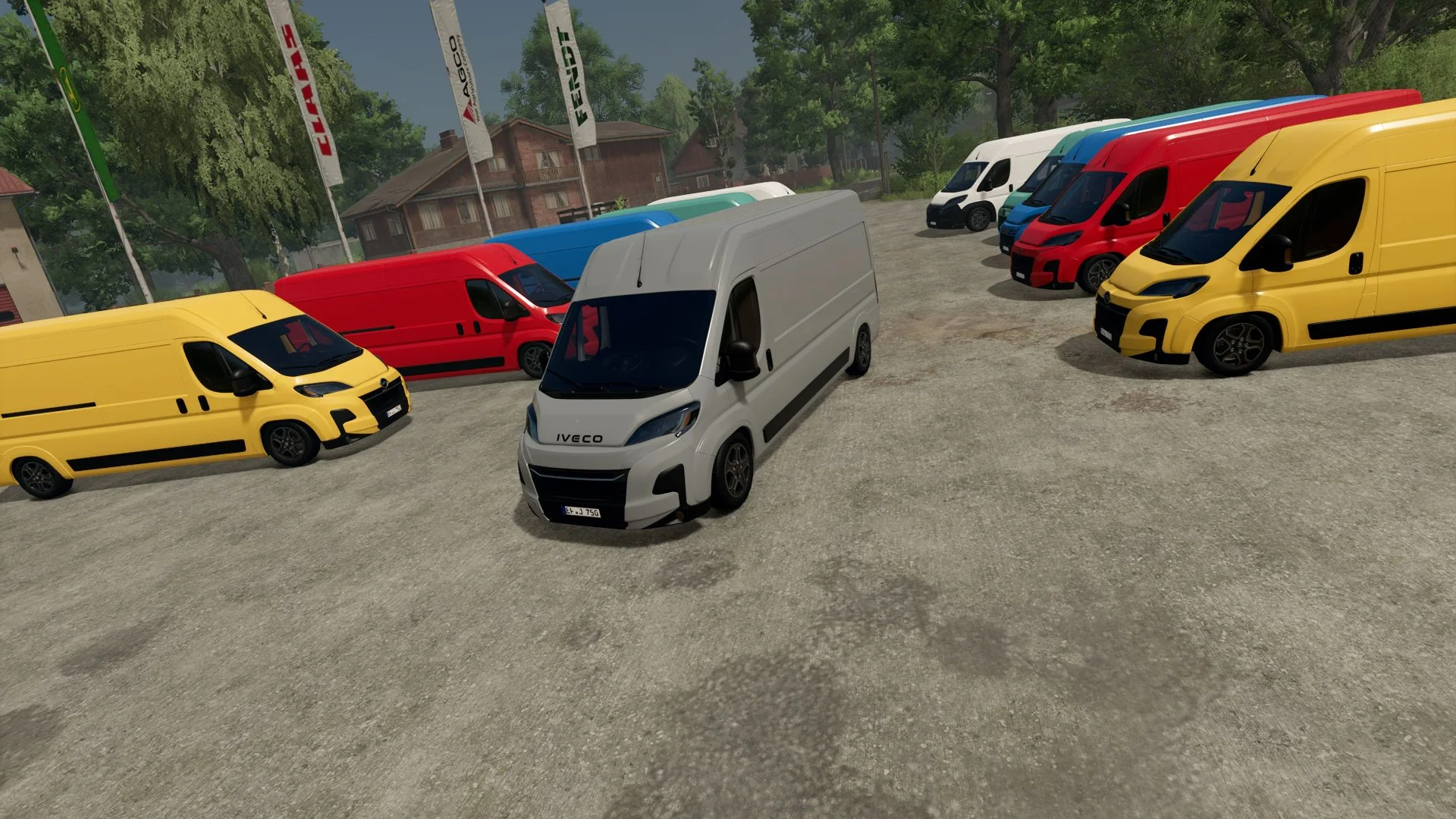 FS25 Stellantis Pack Van 2026 V1.0.0.1 Vehicles Mod FS25 Mod Free Download