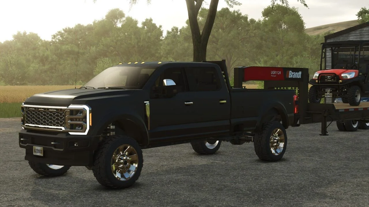 FS25 Superduty Pickup V1.3 Vehicles Mod FS25 Mod Free Download