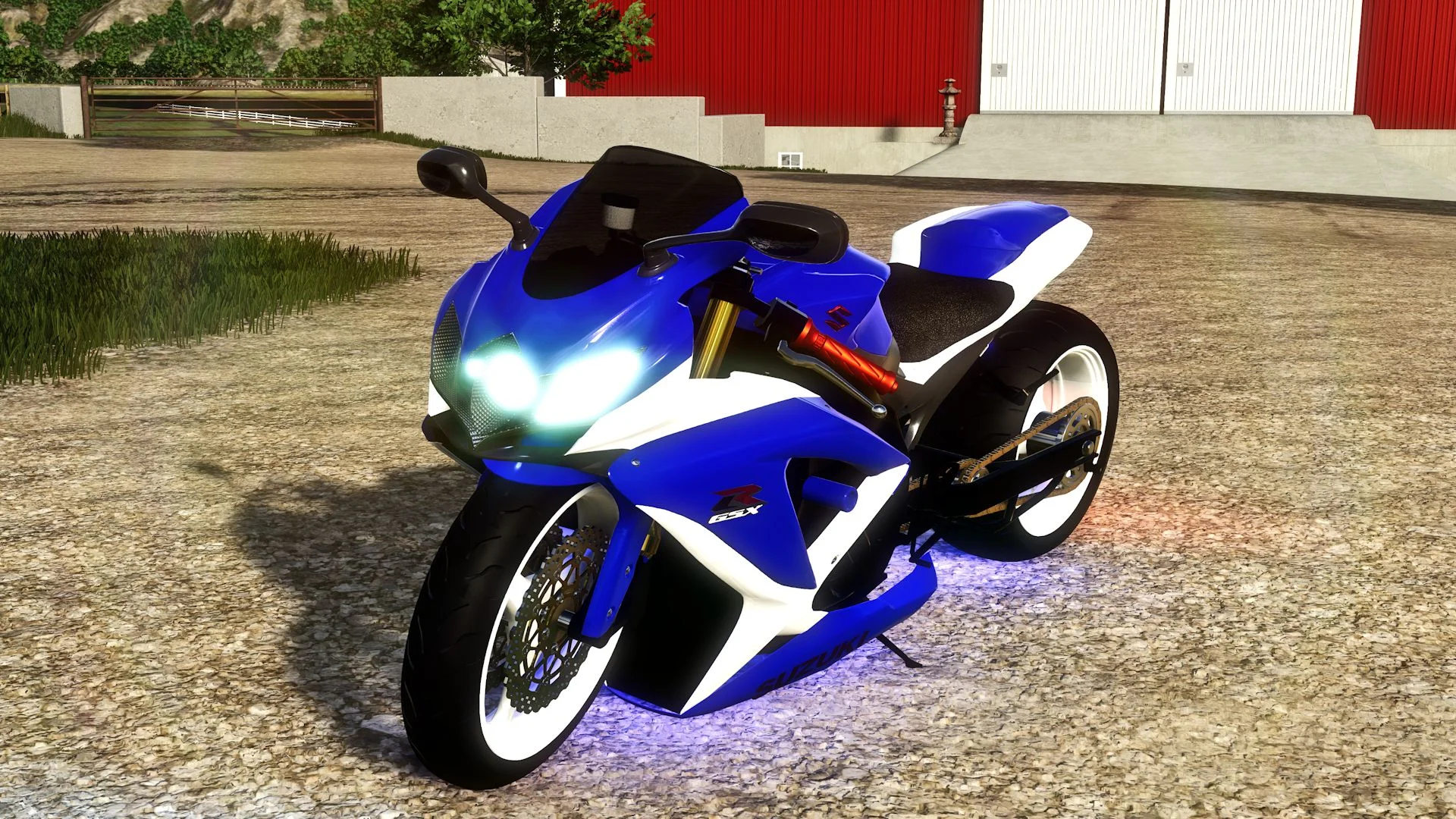 FS25 Suzuki GSX-R1000 V1.0 Vehicles Mod FS25 Mod Free Download