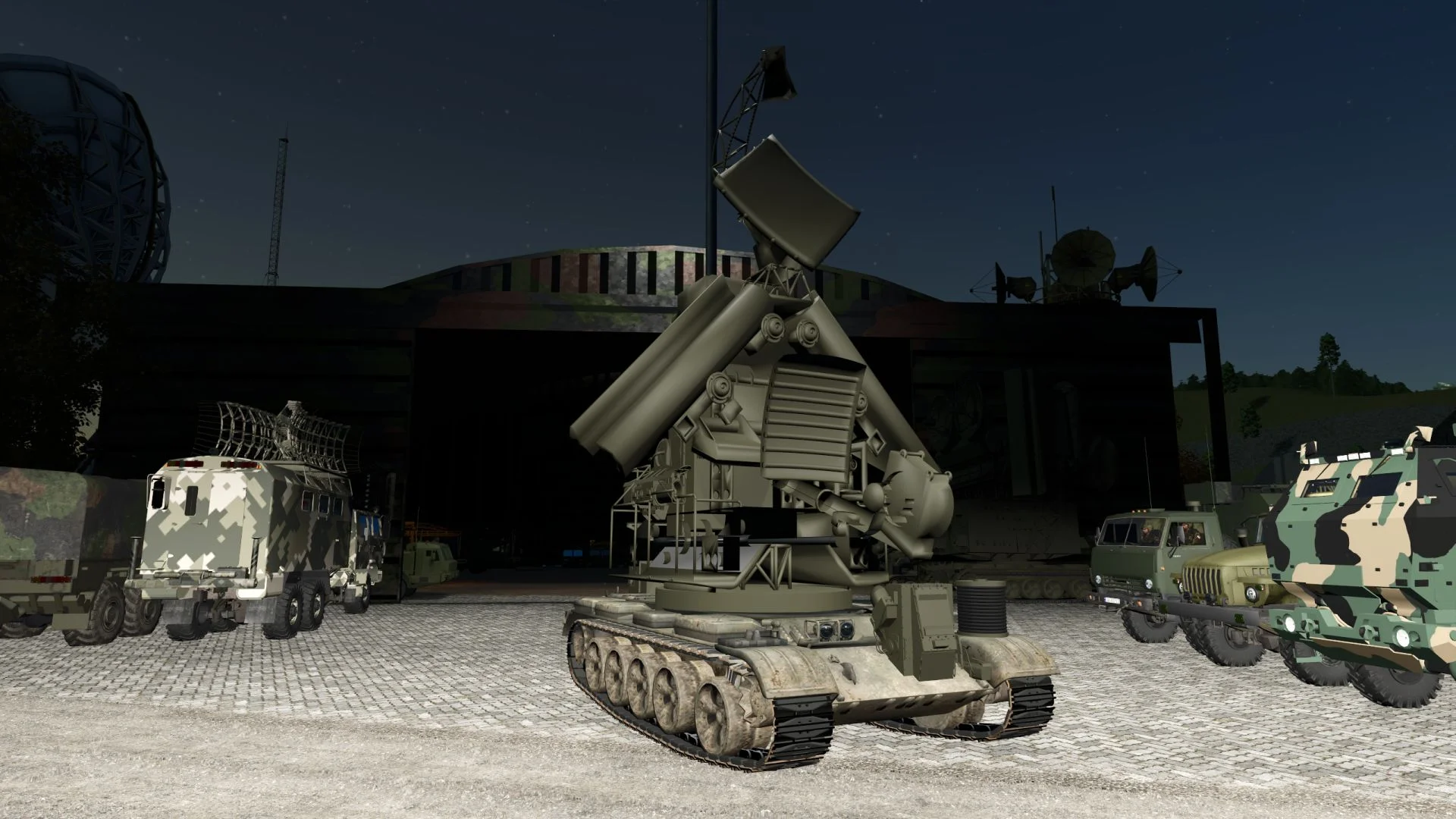 FS25 T-55 SNR-125 V1.0 Vehicles Mod FS25 Mod Free Download