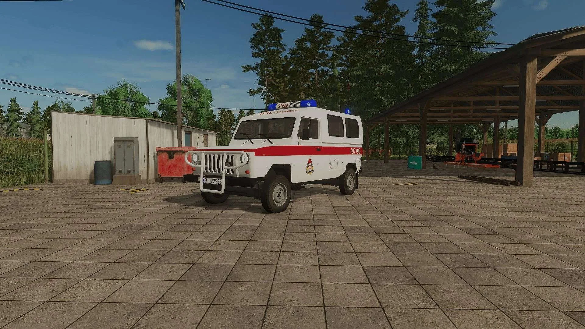 FS25 Tarpan Honker SLOp 492[B]90 v1.0 Vehicles Mod FS25 Mod Free Download