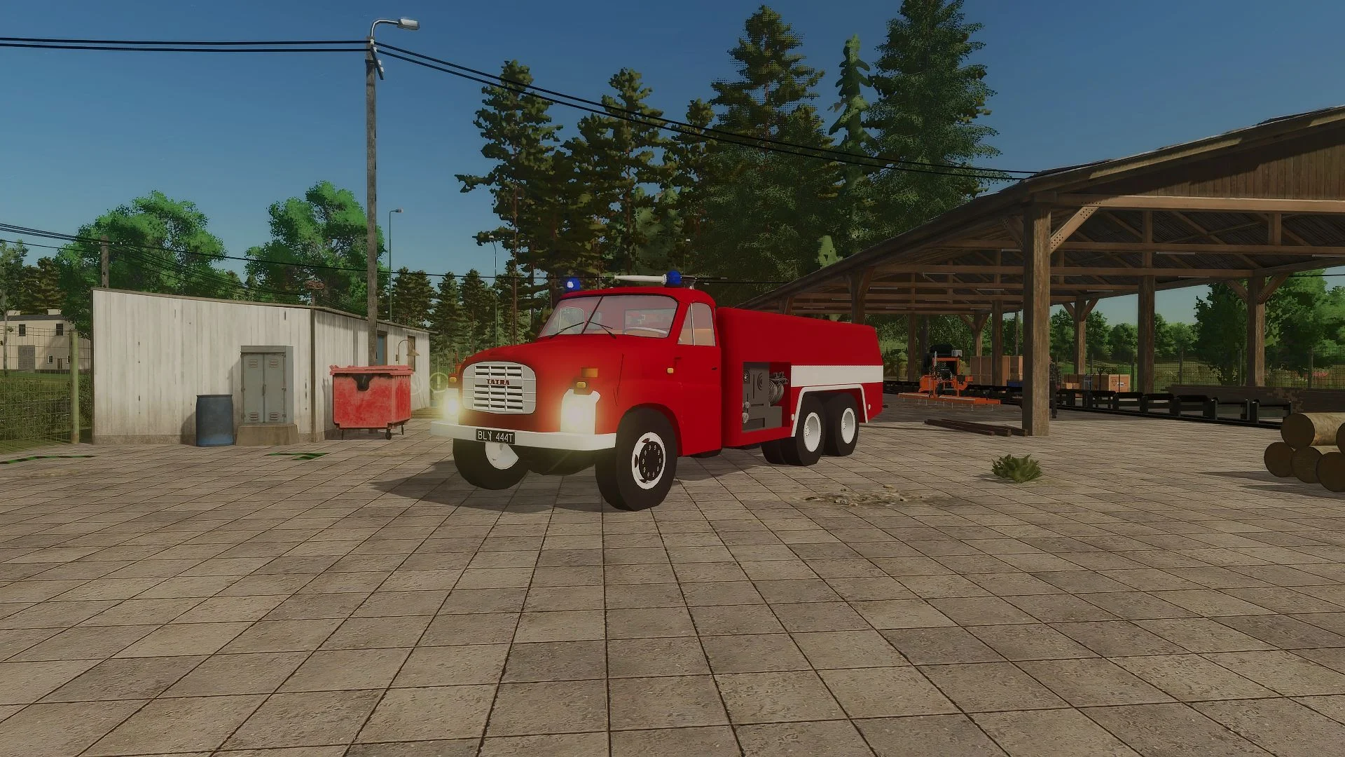 FS25 Tatra 148 CAS32 GCBA 6/32 Karosa V1.0 Vehicles Mod FS25 Mod Free Download