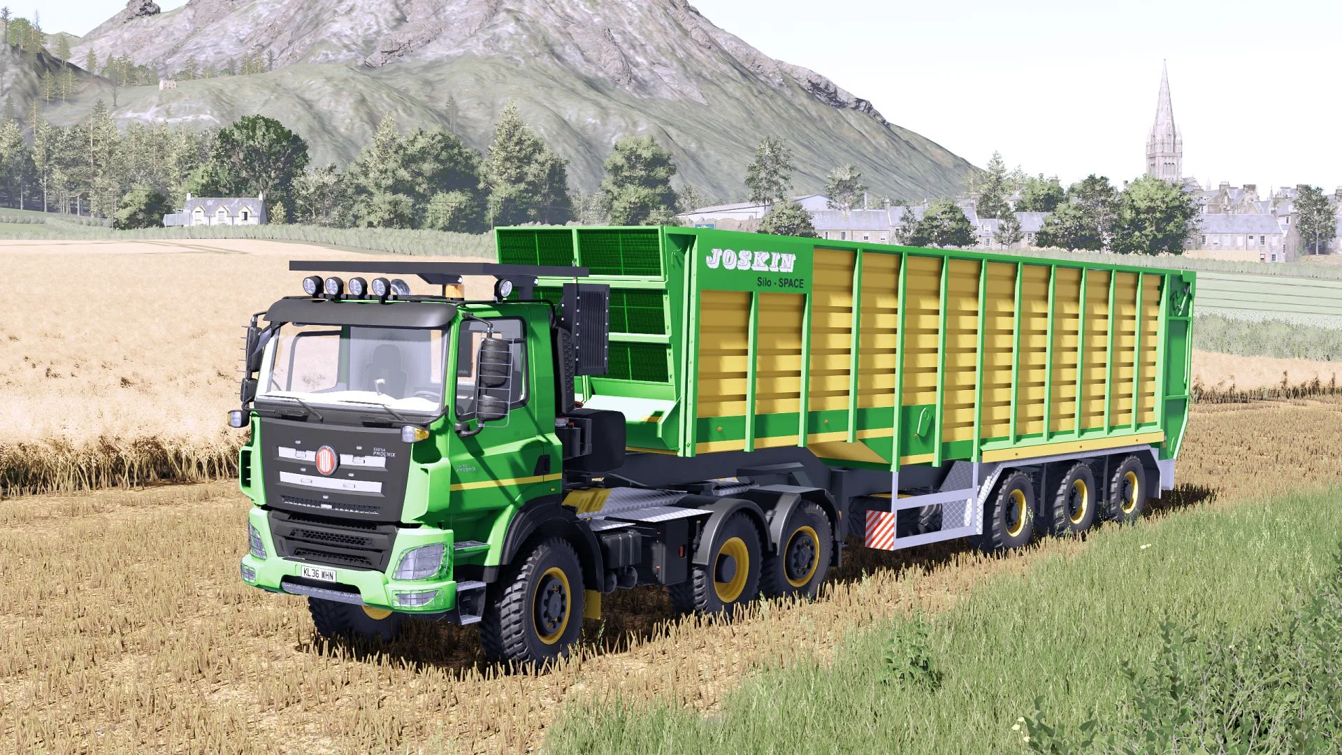 FS25 Tatra E6 Silo Space Joskin Pack V1.1.0.1 Vehicles Mod FS25 Mod Free Download
