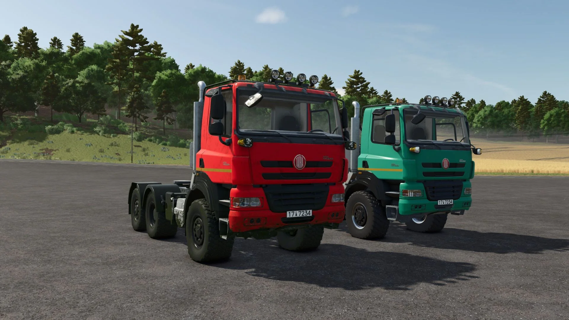 FS25 Tatra Phoenix 6X6 Agro Truck V1.0.0.2 Vehicles Mod FS25 Mod Free Download