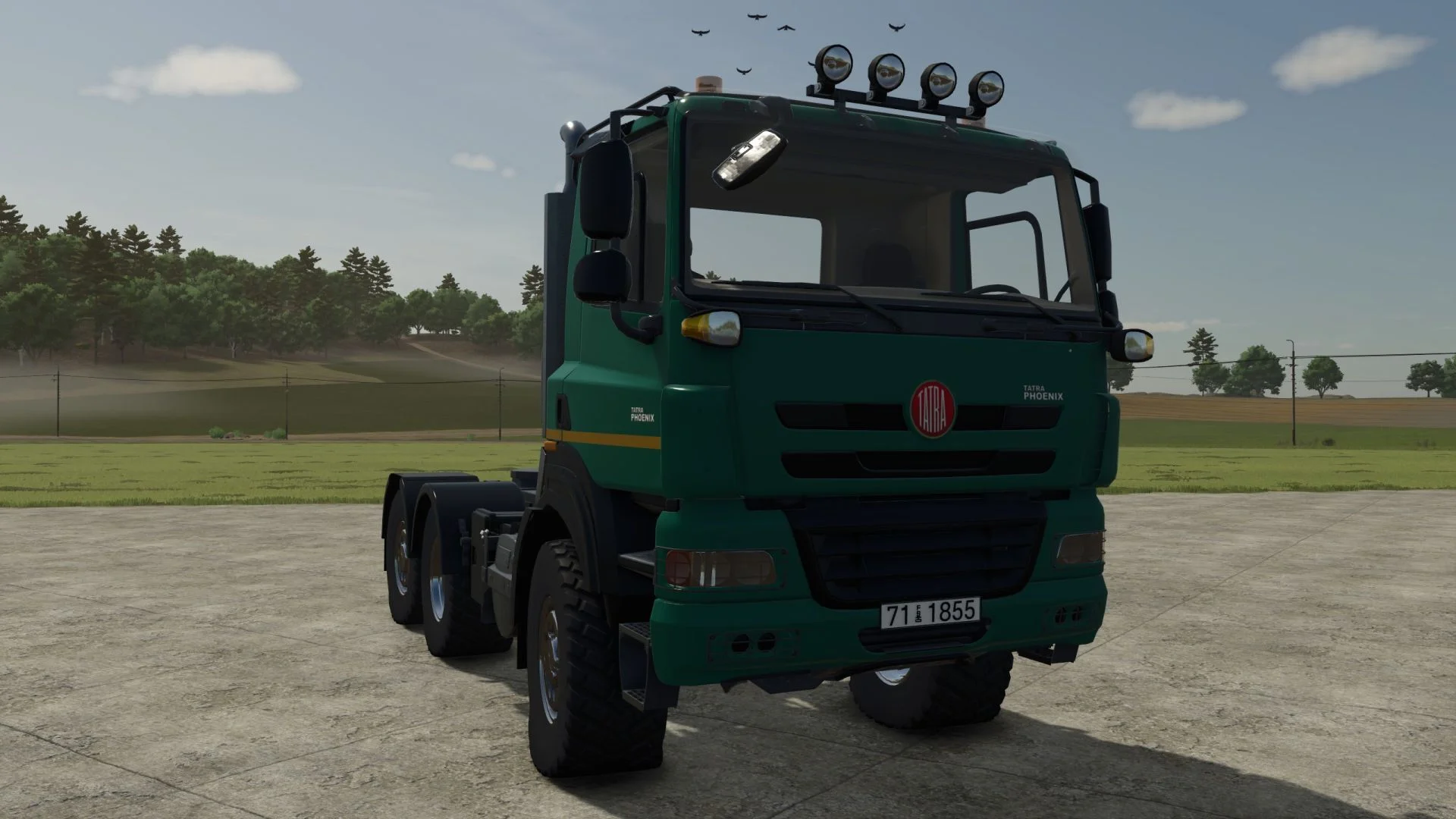 FS25 Tatra Phoenix 6X6 Agro Truck V1.0 Vehicles Mod FS25 Mod Free Download