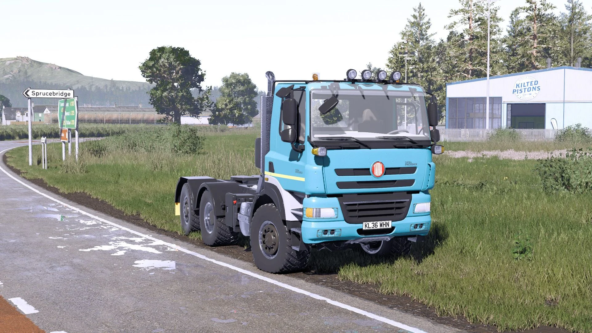 FS25 Tatra Phoenix 6X6 Agro Truck V1.1 Vehicles Mod FS25 Mod Free Download