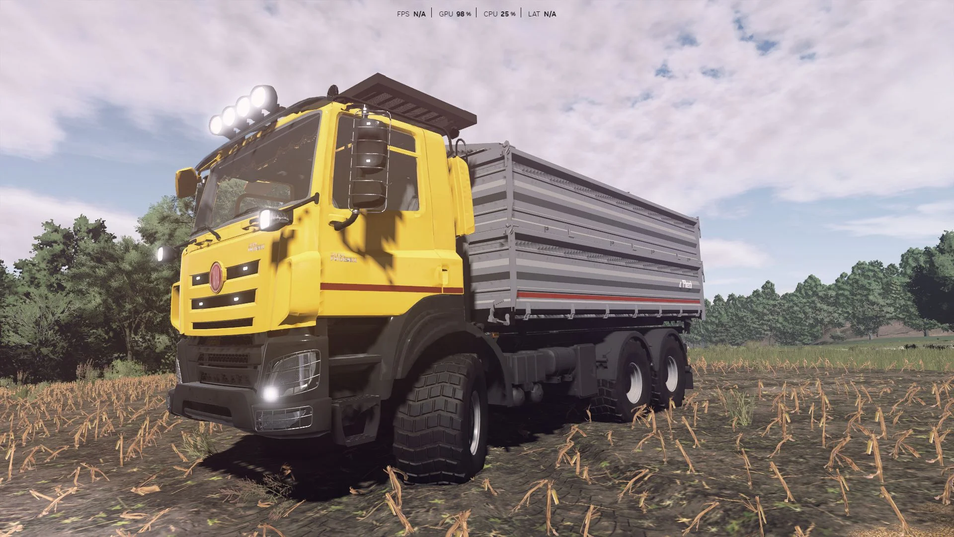 FS25 Tatra Phoenix Agro 6×6 with Fliegl tipper V1.0.0.1 Vehicles Mod FS25 Mod Free Download