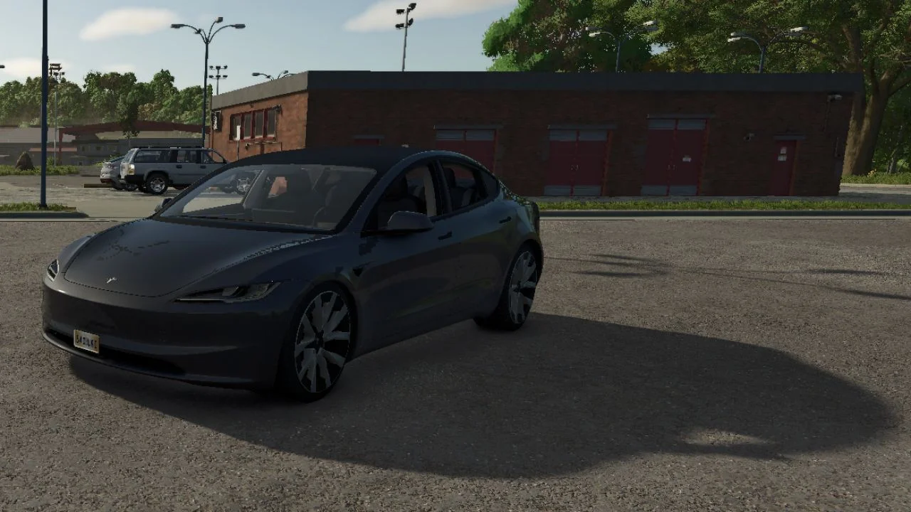 FS25 Tesla Model 3 2025 V1.0.2 Vehicles Mod FS25 Mod Free Download