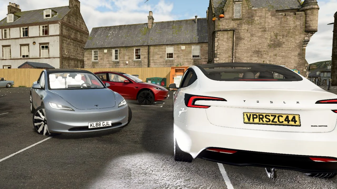 FS25 Tesla Model 3 2025 V2.5 Vehicles Mod FS25 Mod Free Download