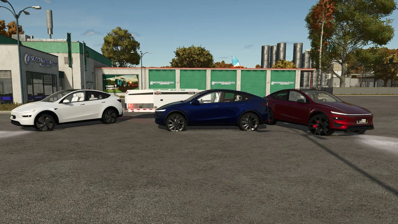 FS25 Tesla Model Y 2026 Refresh V2.0 Vehicles Mod FS25 Mod Free Download