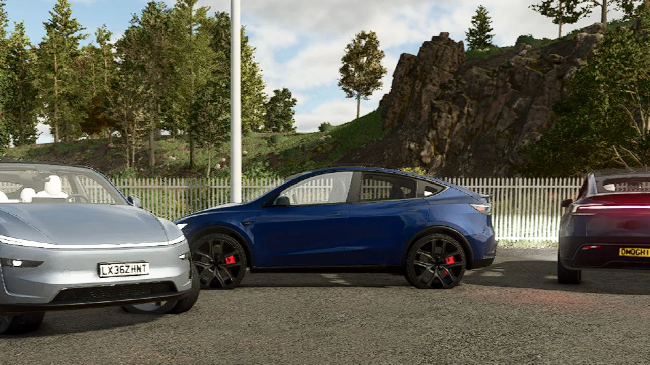 FS25 Tesla Model Y 2026 Refresh V2.5 Vehicles Mod FS25 Mod Free Download