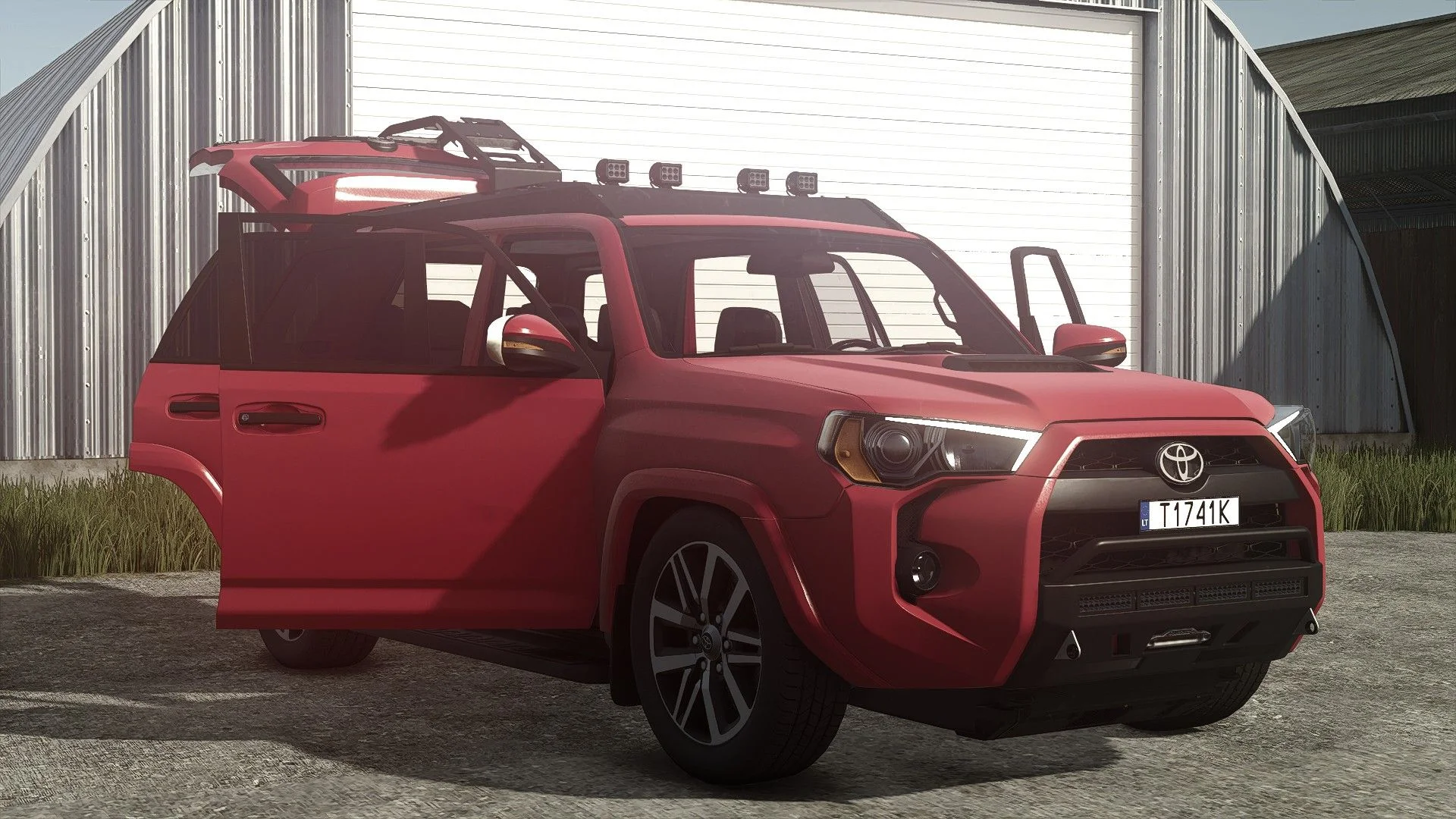 FS25 Toyota 4Runner 2018 TRD PRO 4X4 V1.4 Vehicles Mod FS25 Mod Free Download