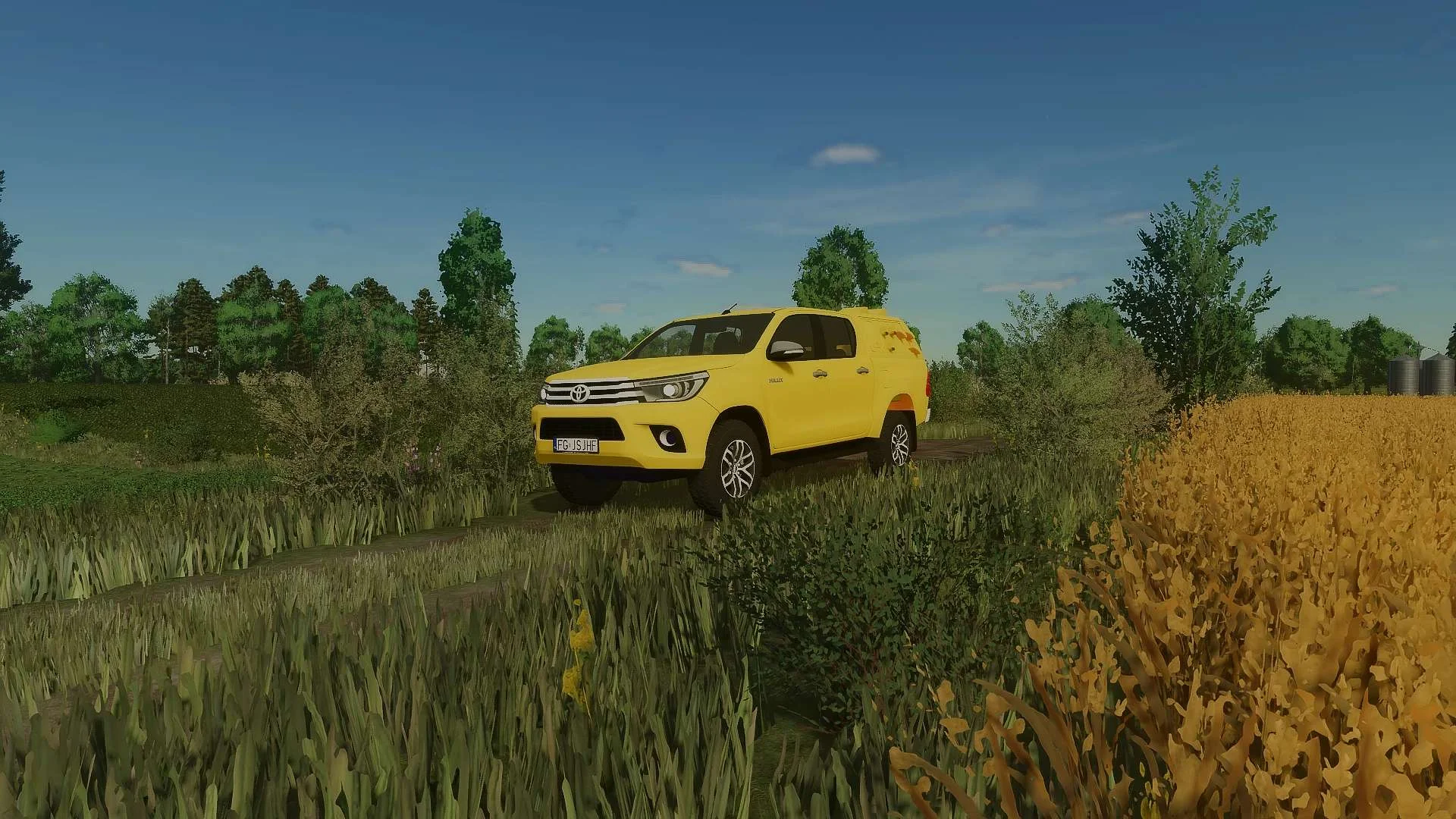 FS25 Toyota Hilux 2017 4×4 v1.0 Vehicles Mod FS25 Mod Free Download
