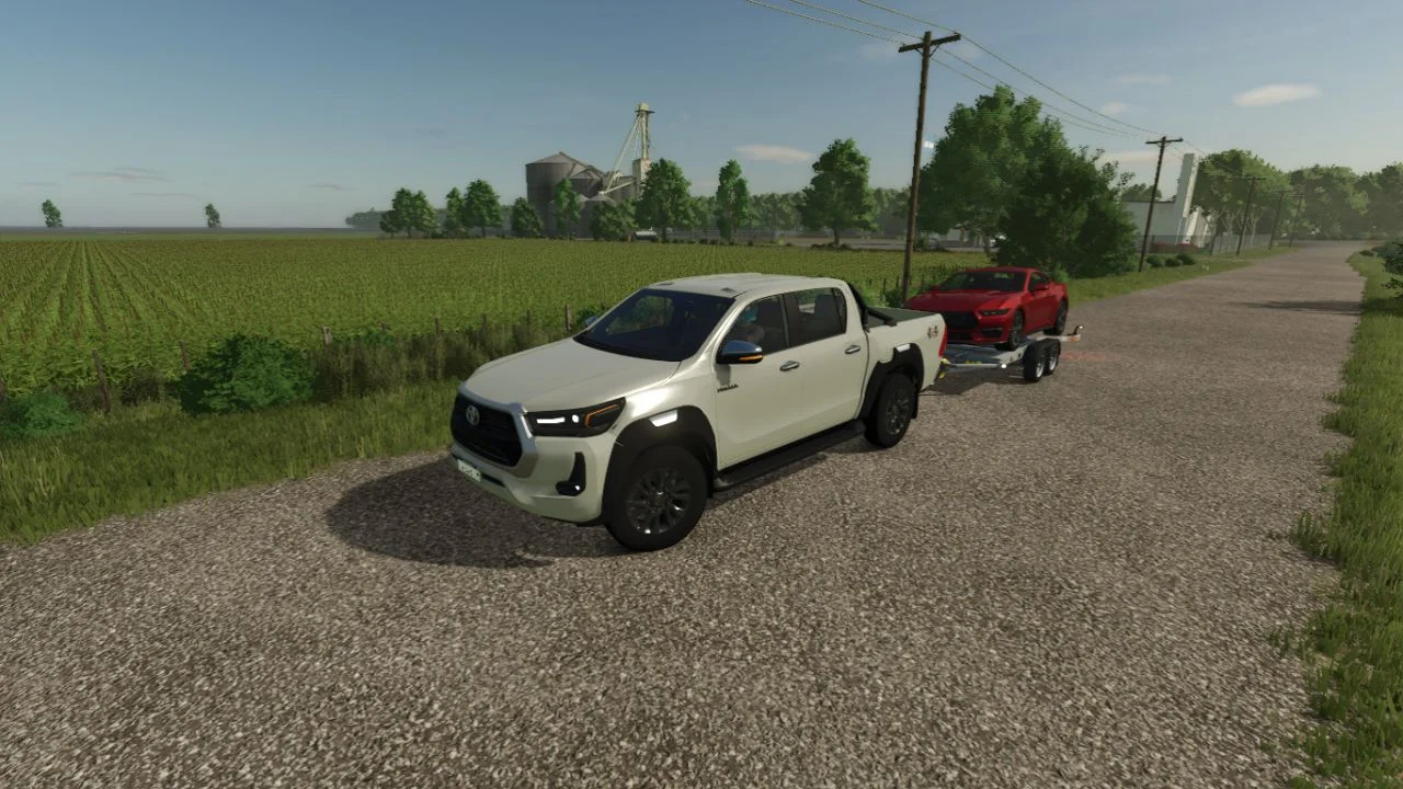 FS25 Toyota Hilux 2022 V4.3 Vehicles Mod FS25 Mod Free Download