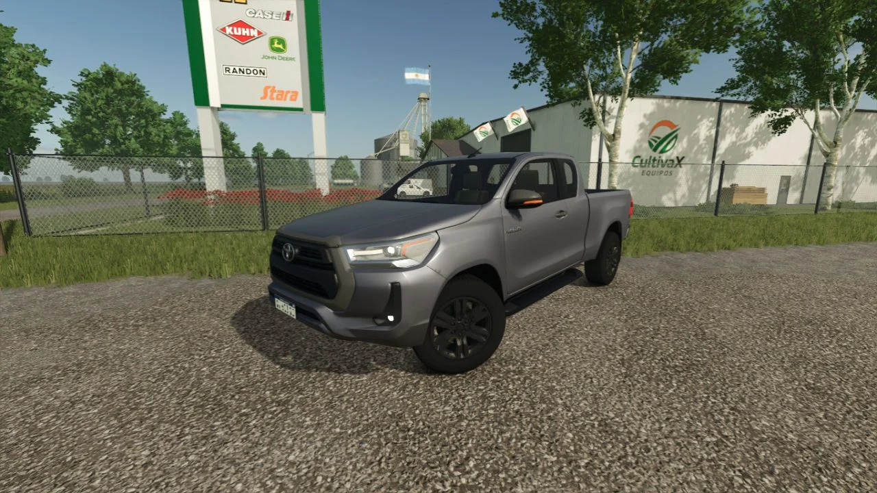 FS25 Toyota Hilux Extra Cab V1.0 Vehicles Mod FS25 Mod Free Download
