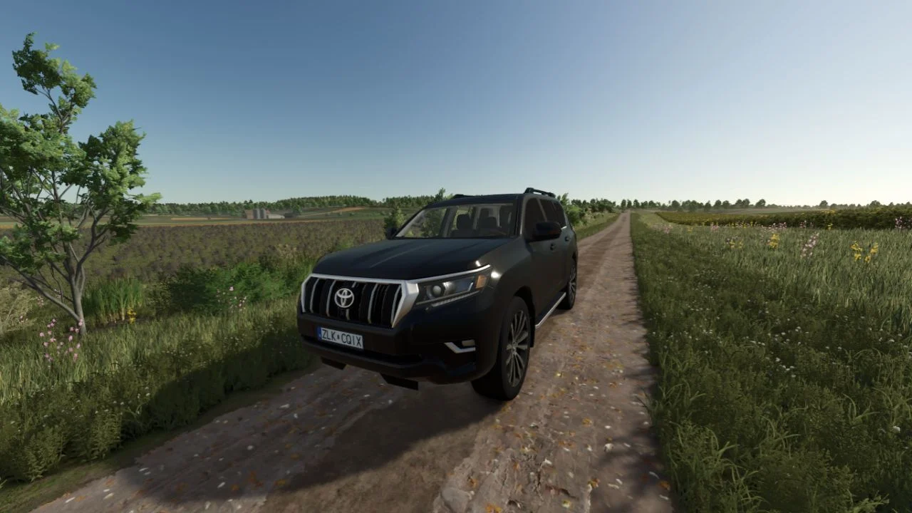 FS25 Toyota Land Cruiser Prado 2018 V1.0 Vehicles Mod FS25 Mod Free Download
