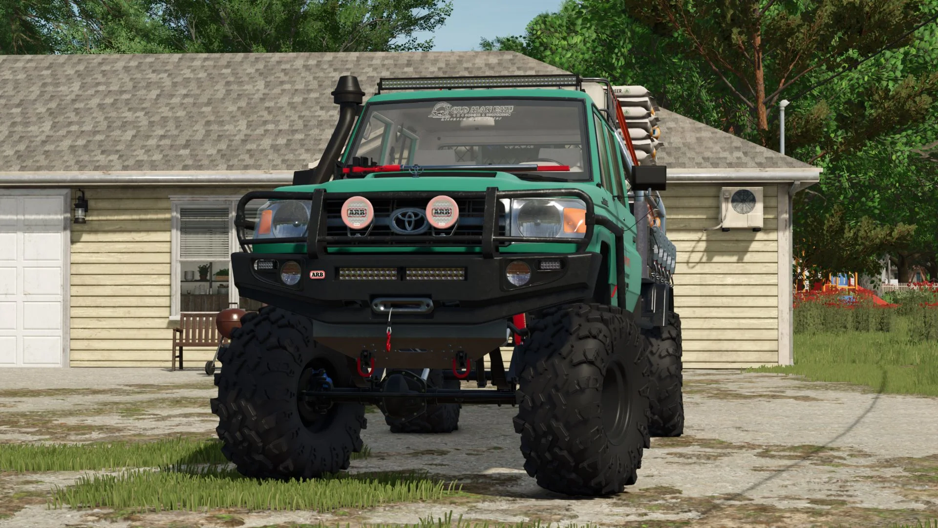 FS25 Toyota Land Cruiser VDJ76 V1.5 Vehicles Mod FS25 Mod Free Download