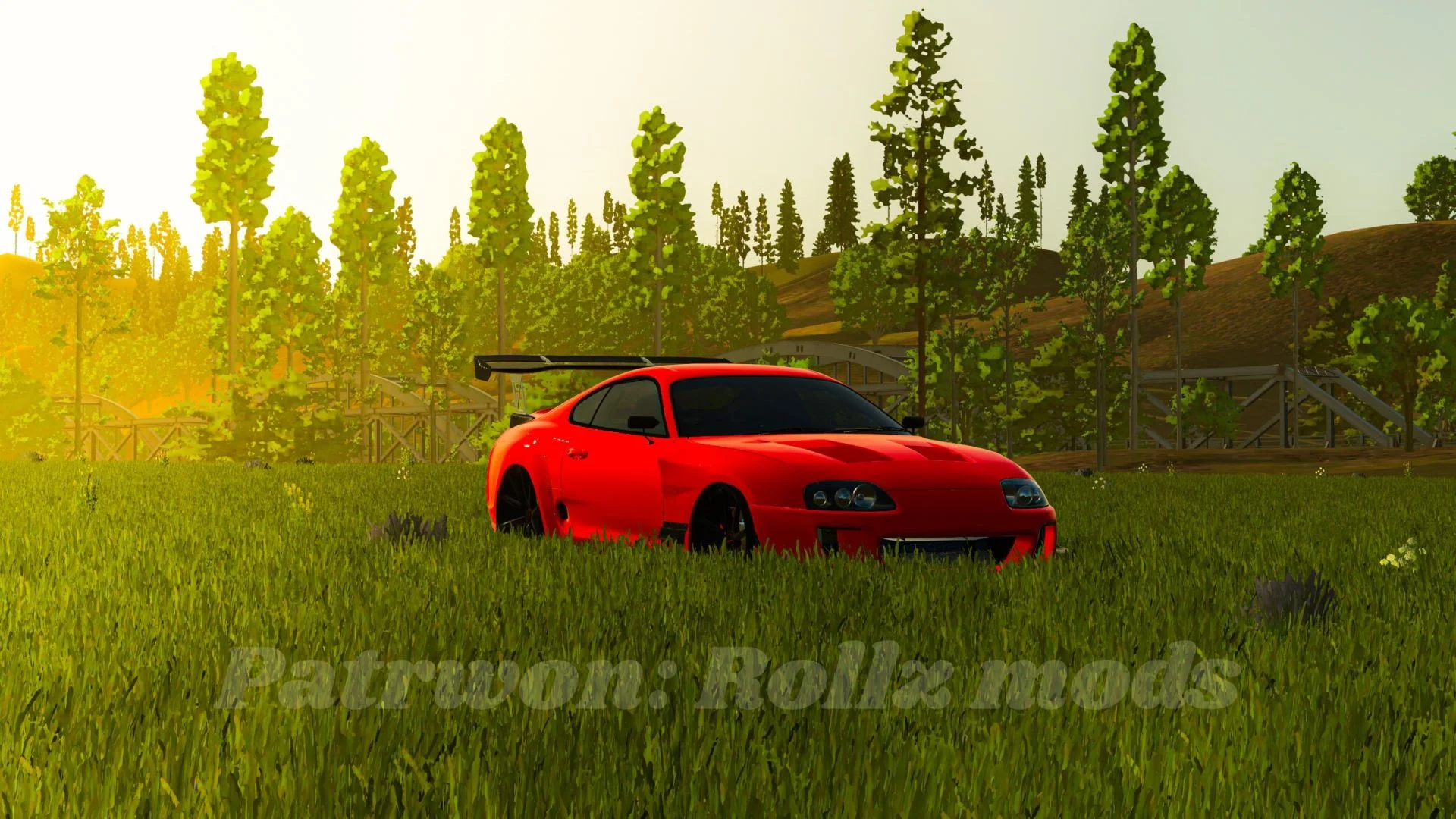 FS25 Toyota Supra Mk4 V1.0 Vehicles Mod FS25 Mod Free Download