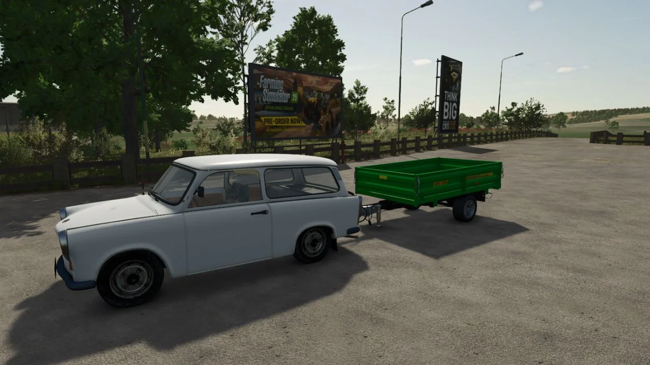 FS25 Trabant 601S Kombi V1.0.0.1 Vehicles Mod FS25 Mod Free Download