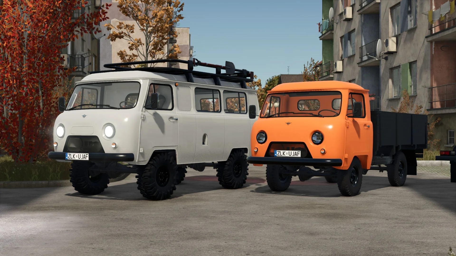 FS25 UAZ 3303/452 V1.0 Vehicles Mod FS25 Mod Free Download
