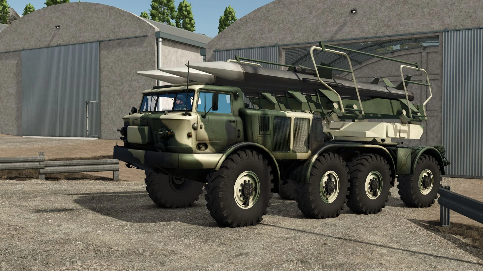 FS25 Uragan MISIL V1.0 Vehicles Mod FS25 Mod Free Download