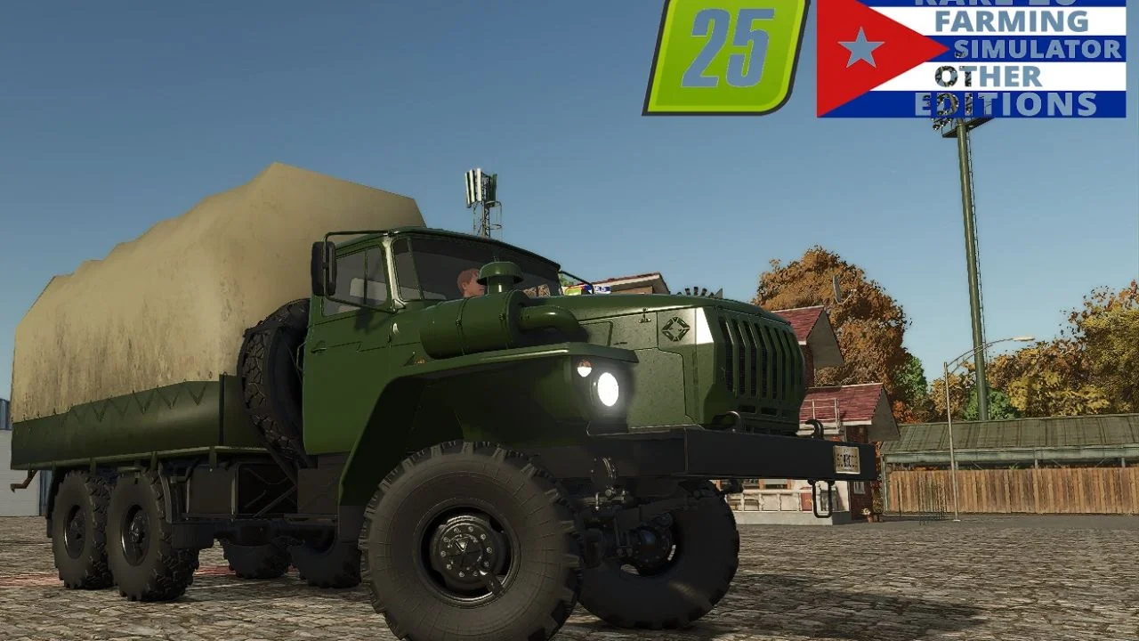 FS25 Ural-4320 Logistica V1.0 Vehicles Mod FS25 Mod Free Download