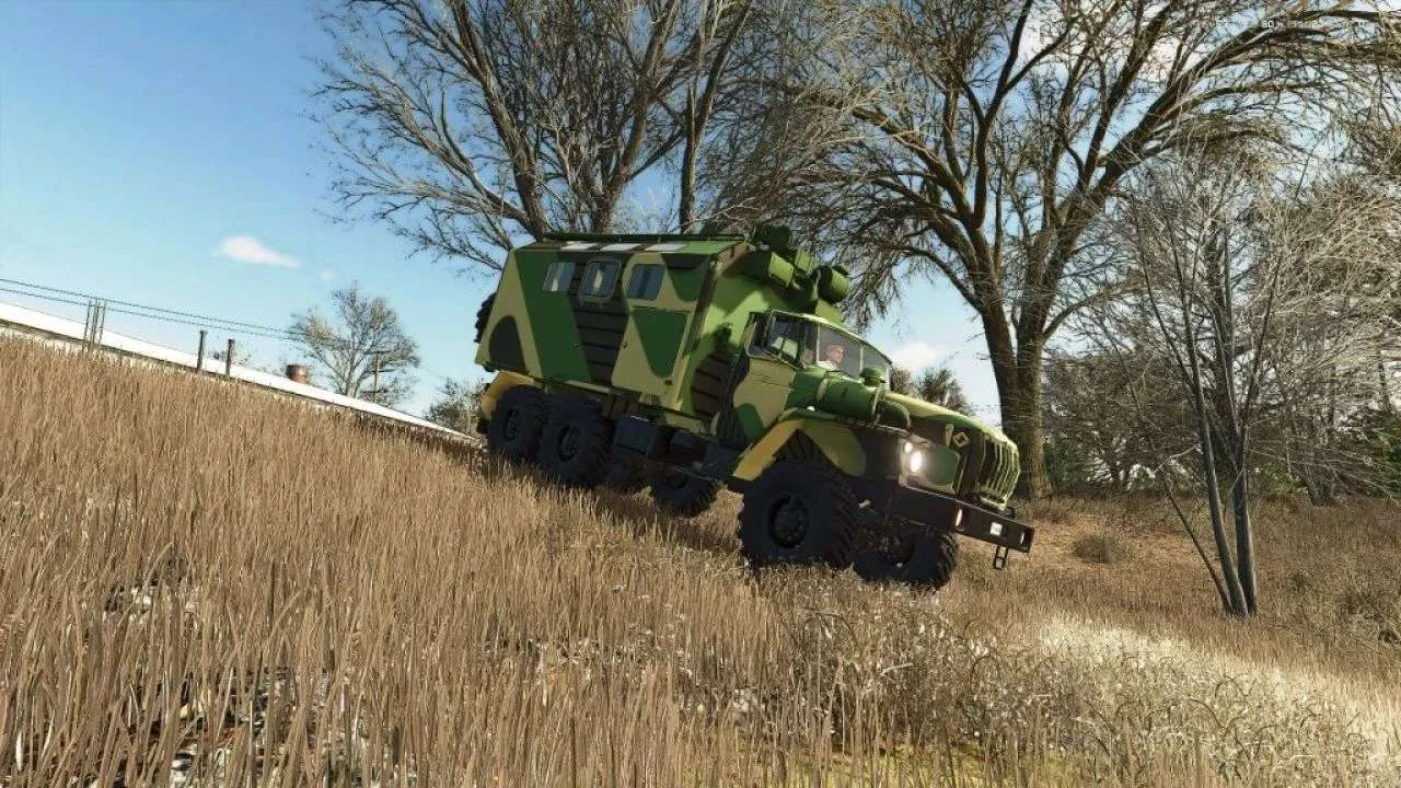 FS25 Ural Kung v1.0 Vehicles Mod FS25 Mod Free Download