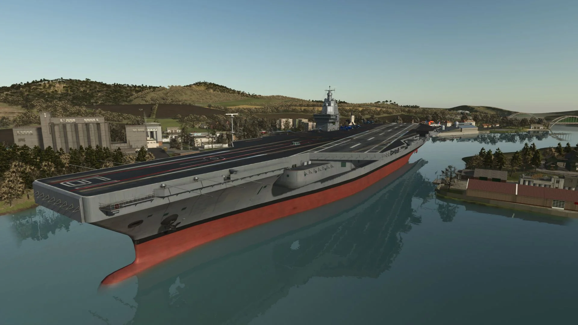 FS25 USS Gerald R. Ford (CVN-78) V1.0 Vehicles Mod FS25 Mod Free Download
