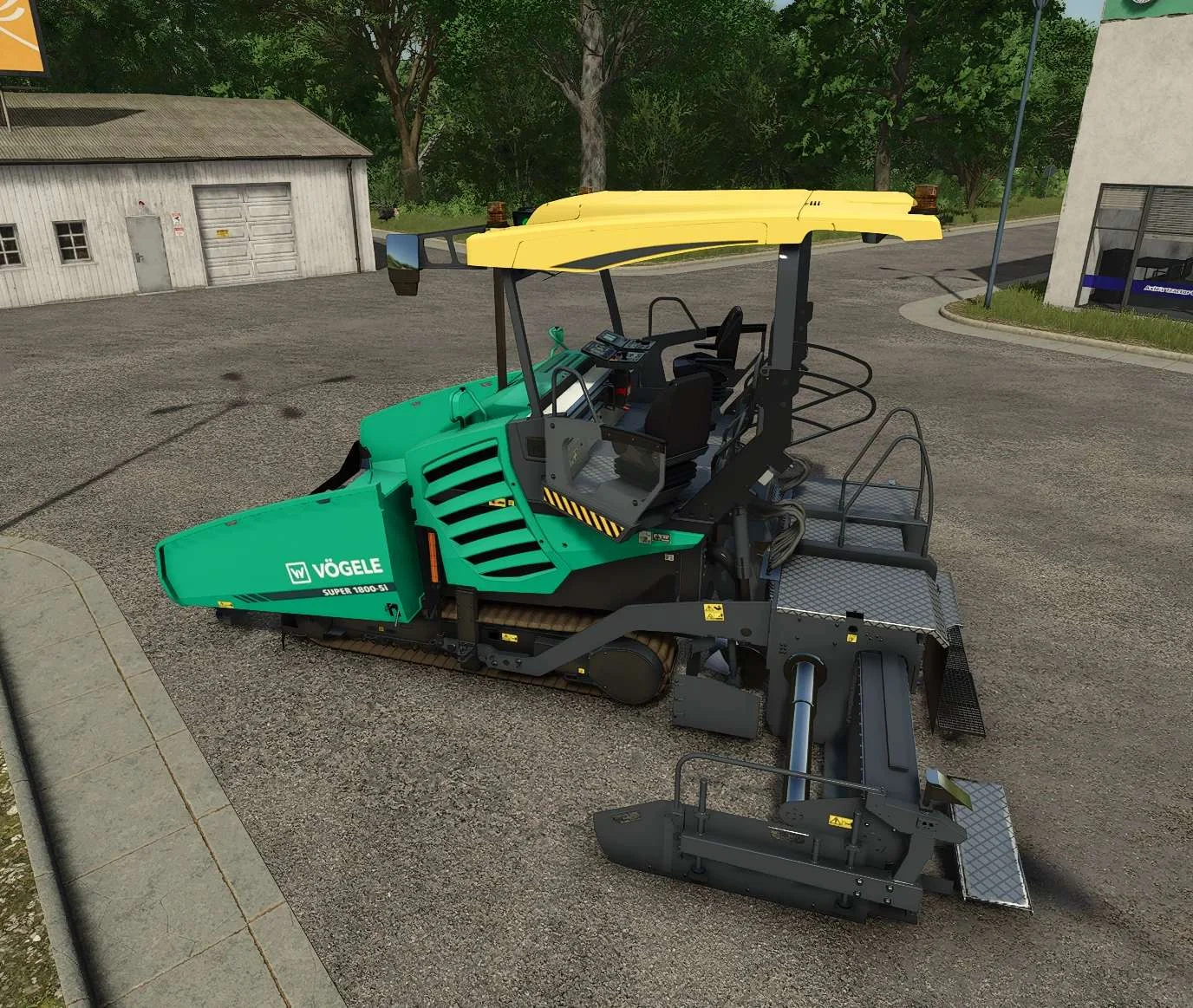 FS25 Vogele Super 1800-5i v1.0 Vehicles Mod FS25 Mod Free Download