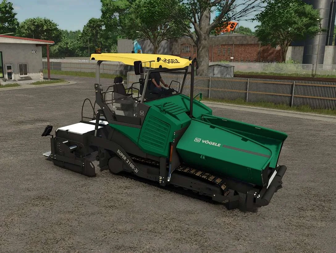 FS25 Vogele Super 2100-3i v1.0 Vehicles Mod FS25 Mod Free Download
