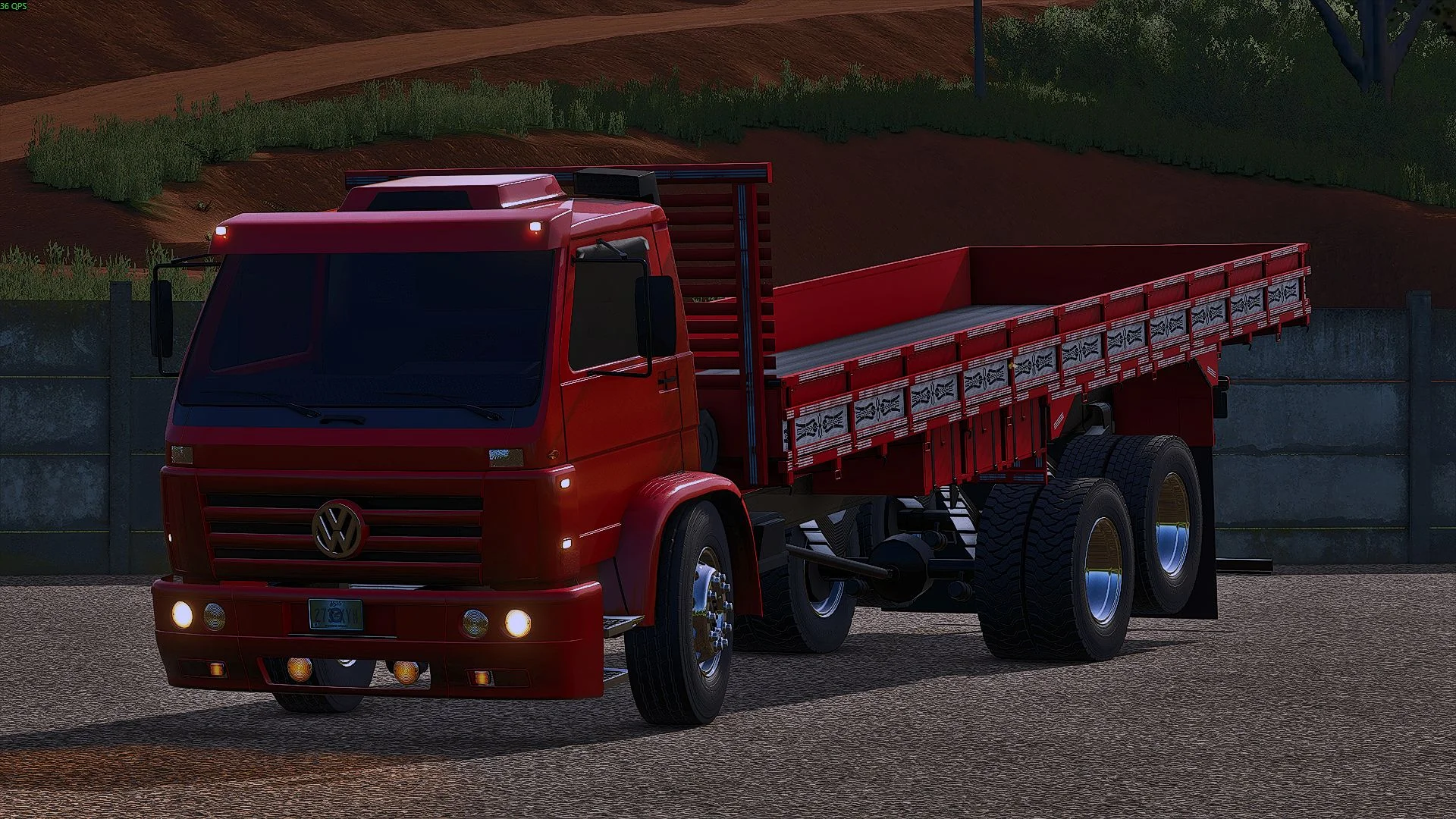 FS25 Volkswagen 16170 V1.0 Vehicles Mod FS25 Mod Free Download
