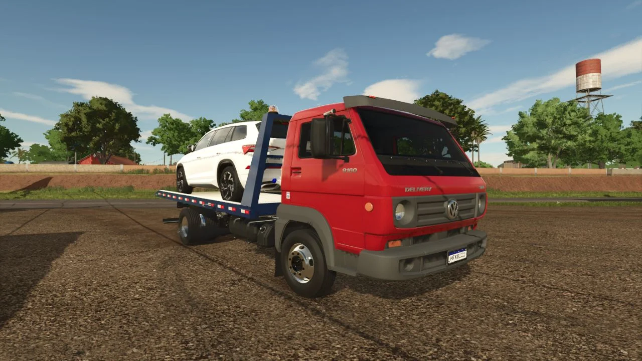 FS25 Volkswagen 9.150 Guincho / Delivery V1.4 Vehicles Mod FS25 Mod Free Download