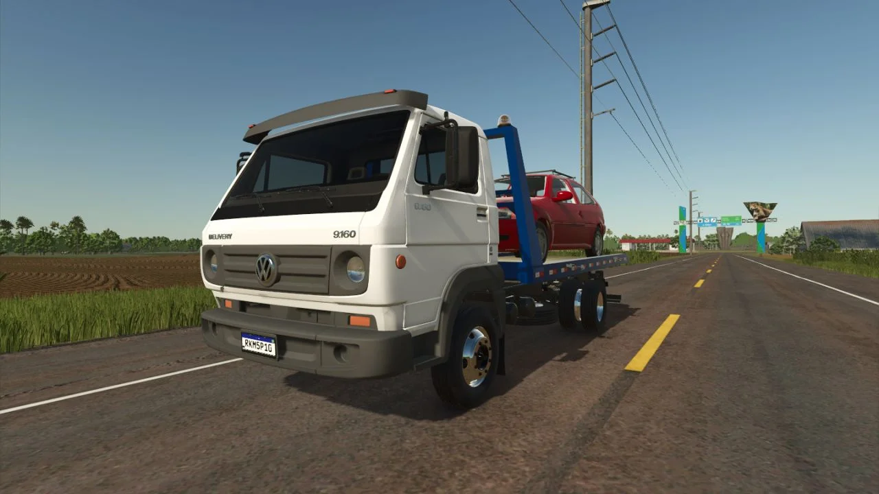 FS25 Volkswagen 9.150 Guincho / Delivery V1.5 Vehicles Mod FS25 Mod Free Download
