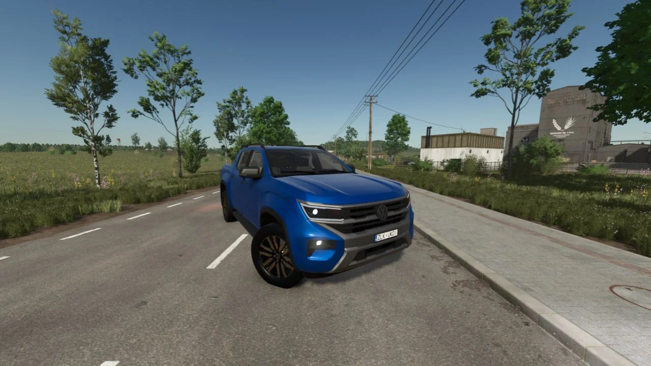 FS25 Volkswagen Amarok Adventure v1.0 Vehicles Mod FS25 Mod Free Download