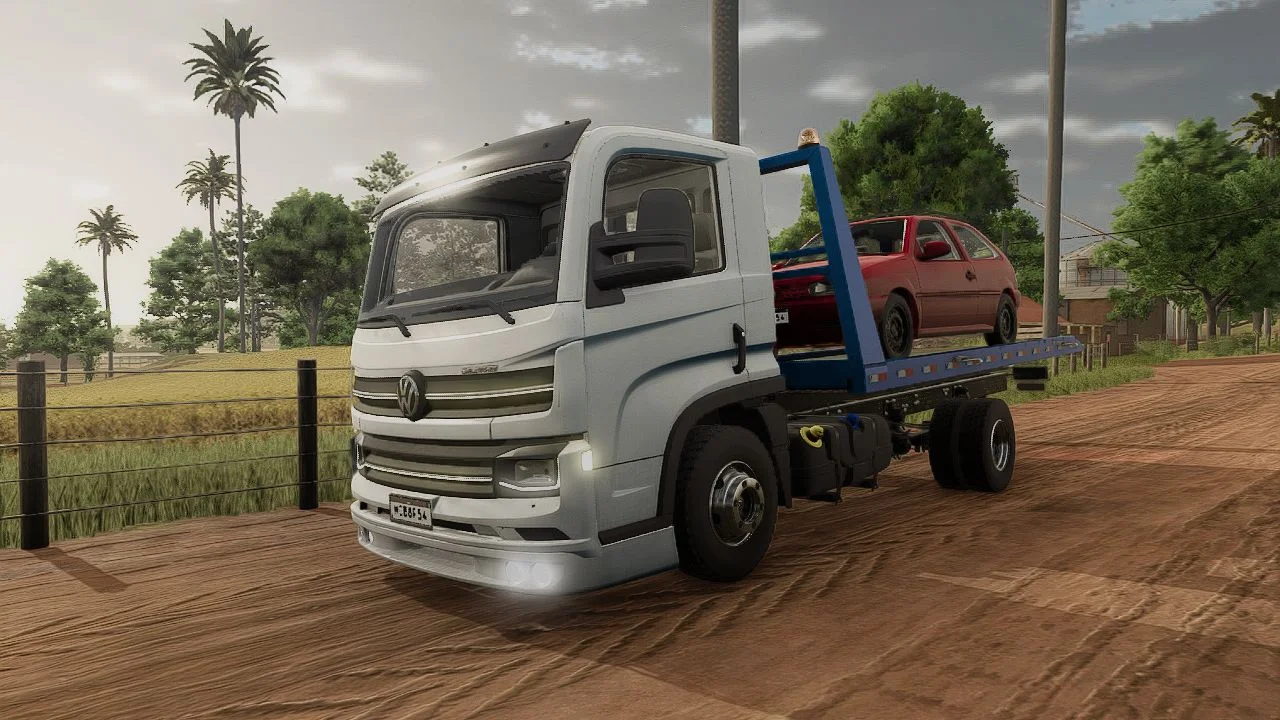 FS25 Volkswagen Delivery V1.0 Vehicles Mod FS25 Mod Free Download