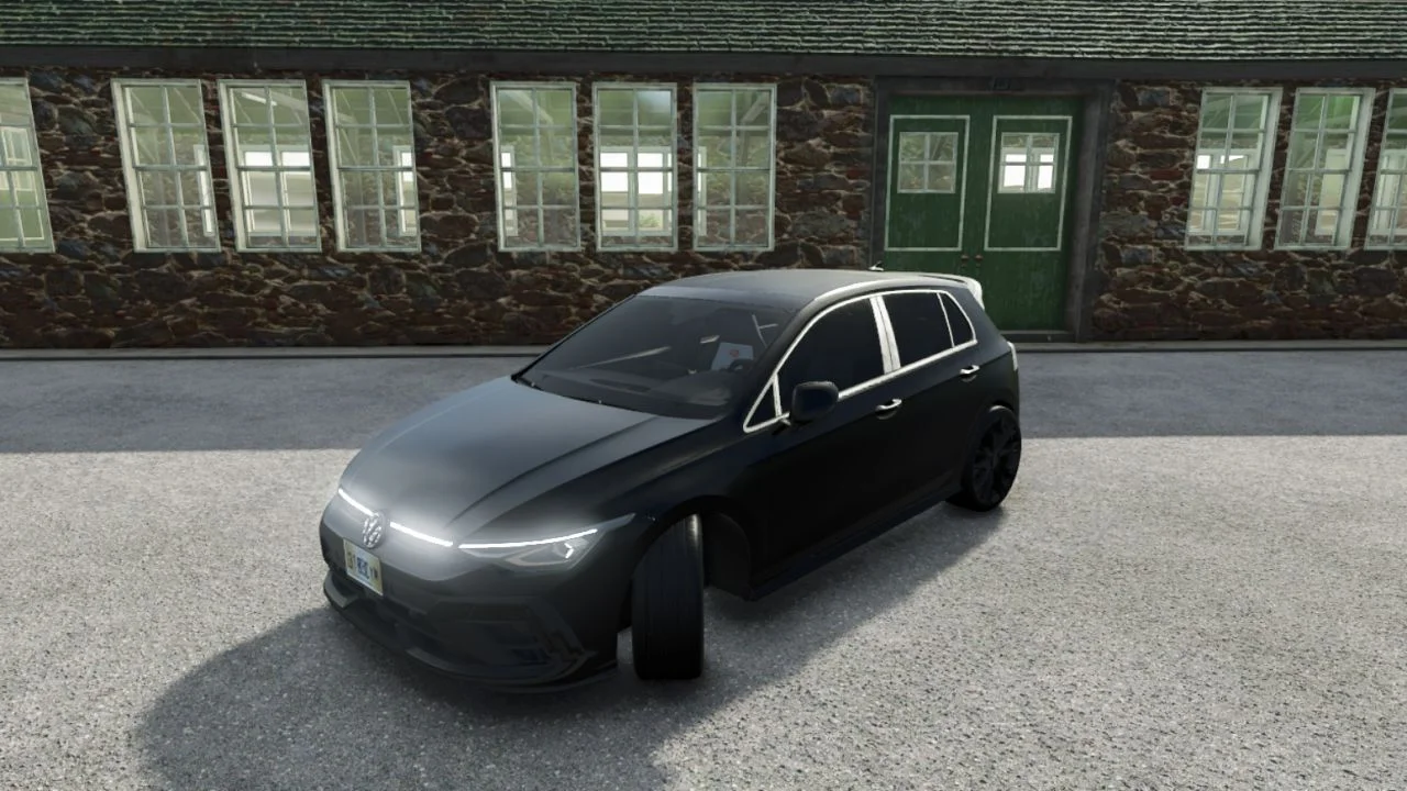 FS25 Volkswagen Golf 8R V1.0 Vehicles Mod FS25 Mod Free Download