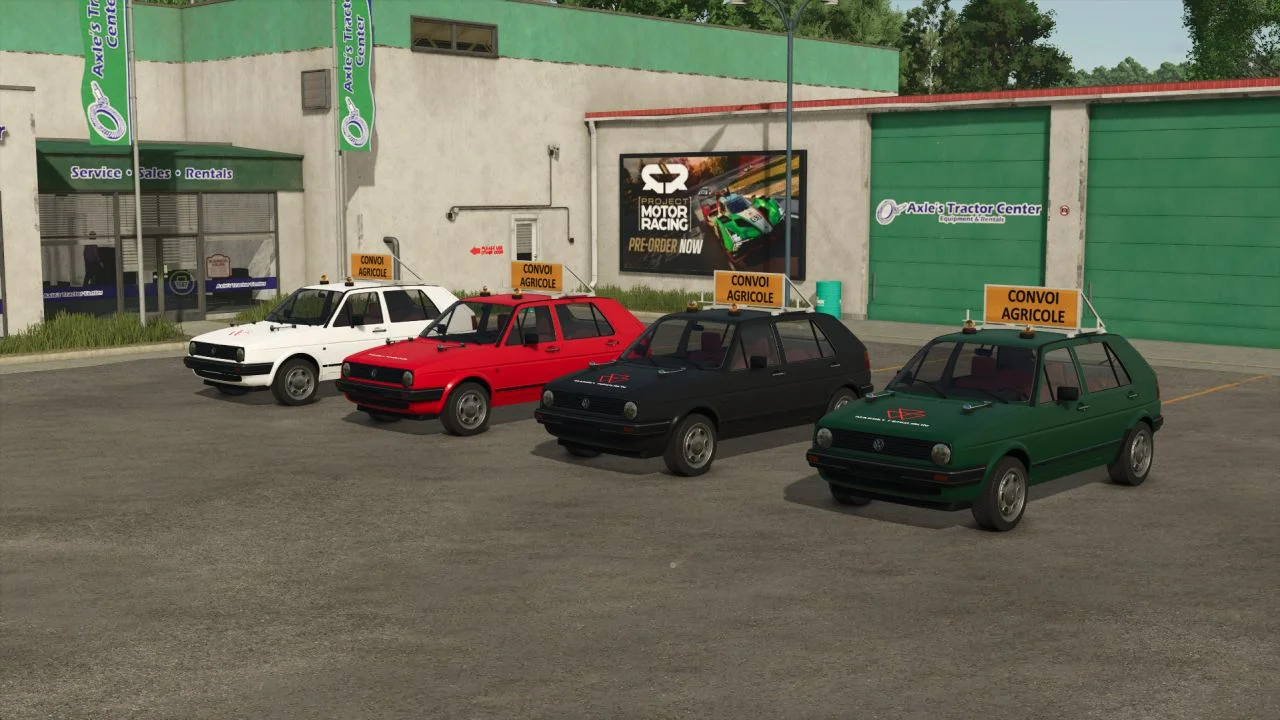 FS25 Volkswagen Golf II GL Edit V2.0 Vehicles Mod FS25 Mod Free Download