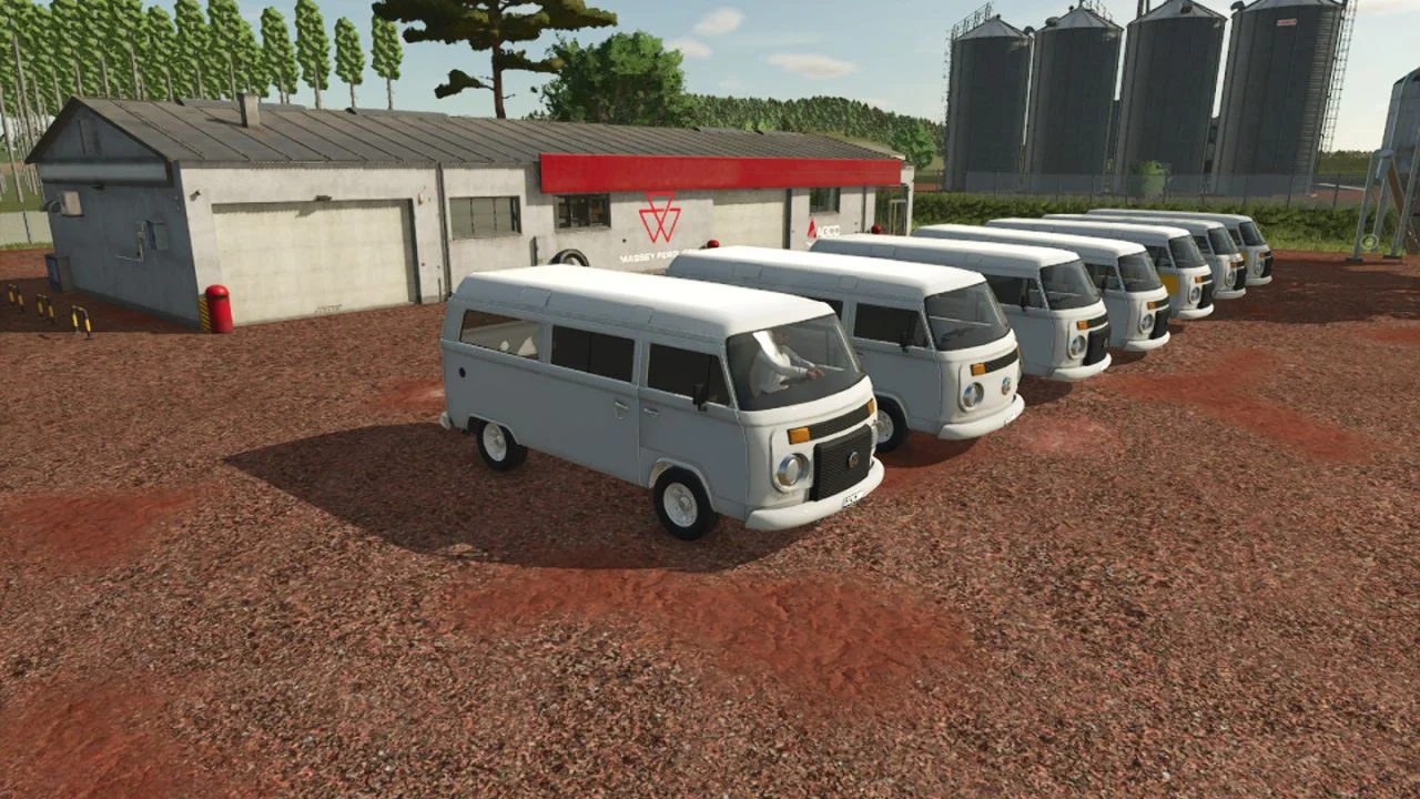 FS25 Volkswagen Kombi 2012 V1.0 Vehicles Mod FS25 Mod Free Download