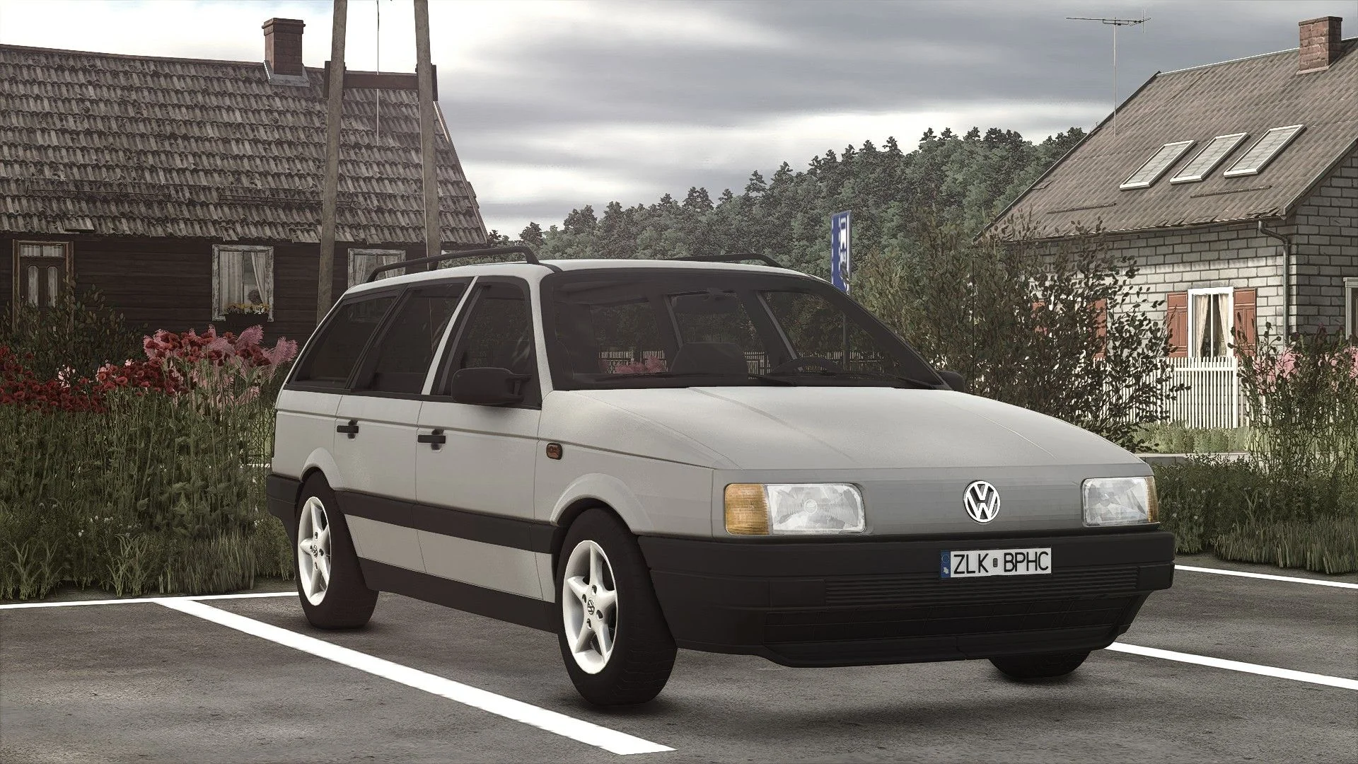 FS25 Volkswagen Passat B3 V1.3 Vehicles Mod FS25 Mod Free Download