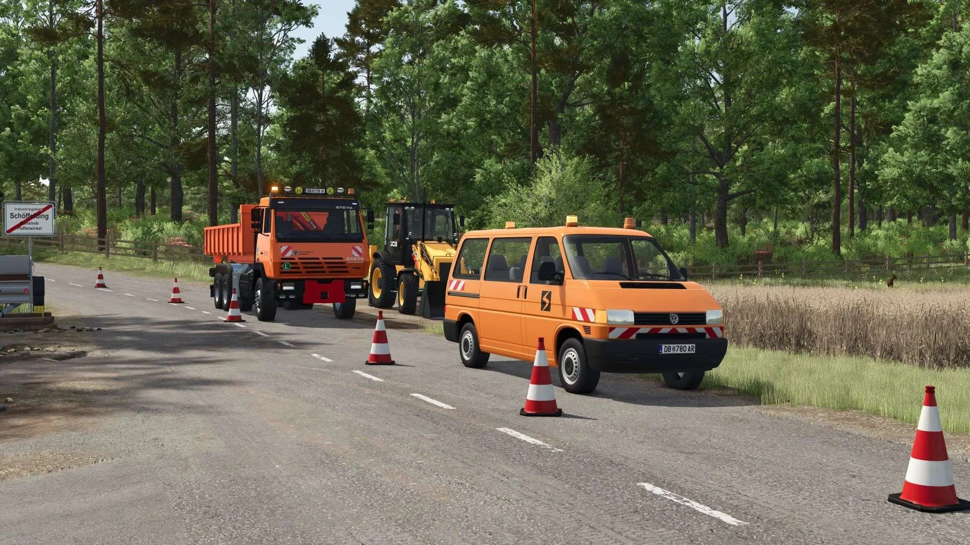 FS25 Volkswagen T4 personnel carrier v1.0.0.1 Vehicles Mod FS25 Mod Free Download