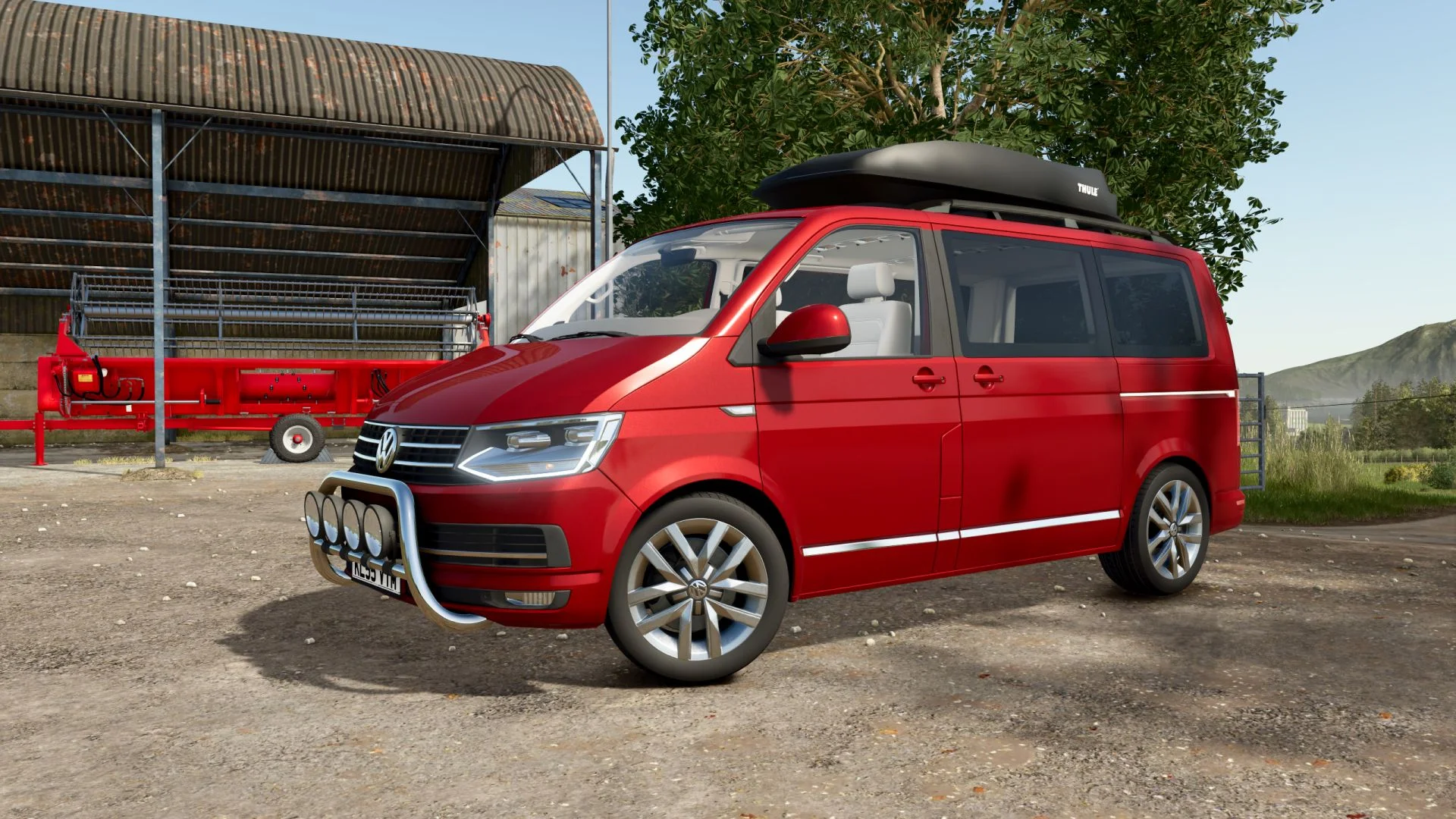 FS25 Volkswagen T6 2016 V1.0 Vehicles Mod FS25 Mod Free Download
