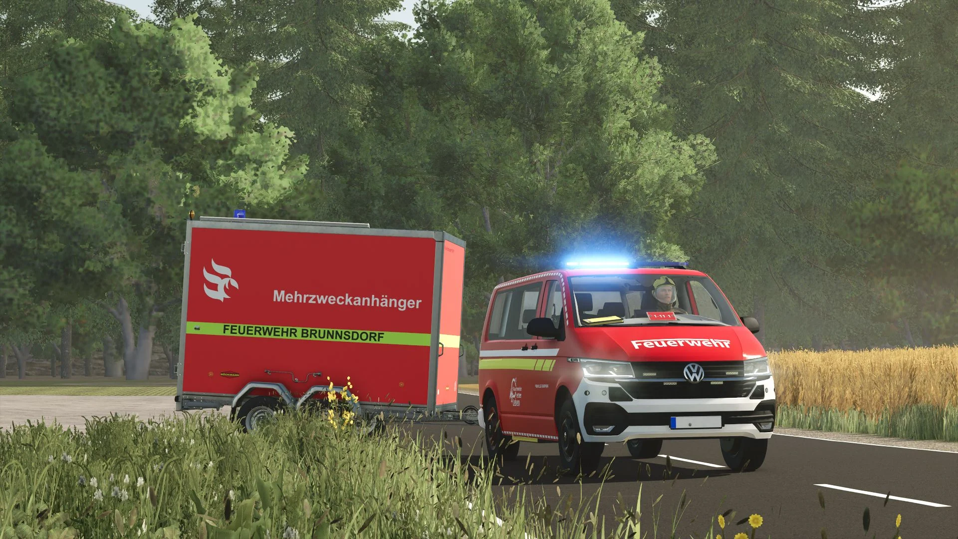 FS25 Volkswagen T6 V1.0.0.1 Vehicles Mod FS25 Mod Free Download