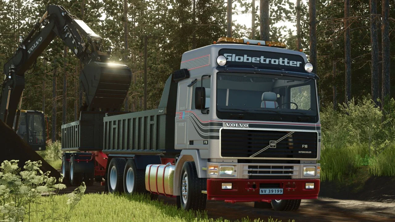 FS25 Volvo F16 Globetrotter Tipper V1.0 Vehicles Mod FS25 Mod Free Download