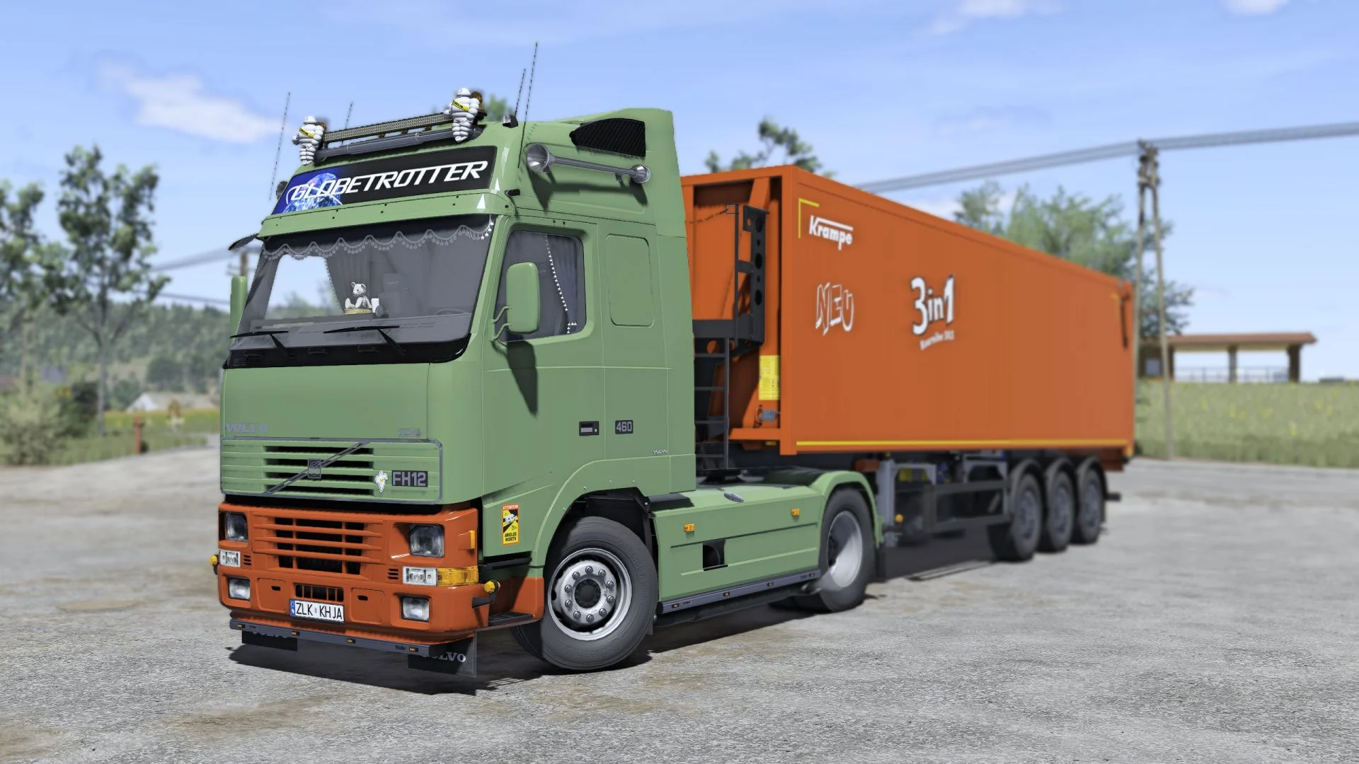 FS25 Volvo FH12 V1.2 Vehicles Mod FS25 Mod Free Download