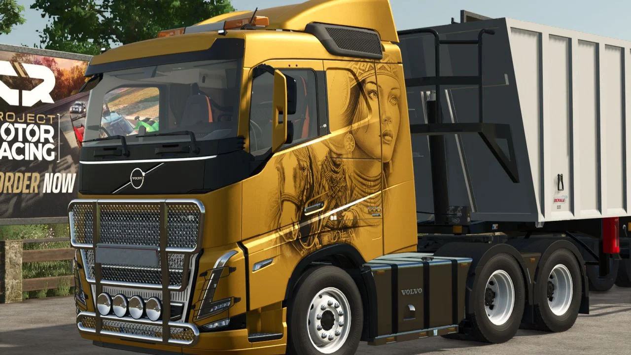 FS25 Volvo FH16 6×4 V1.4 Vehicles Mod FS25 Mod Free Download