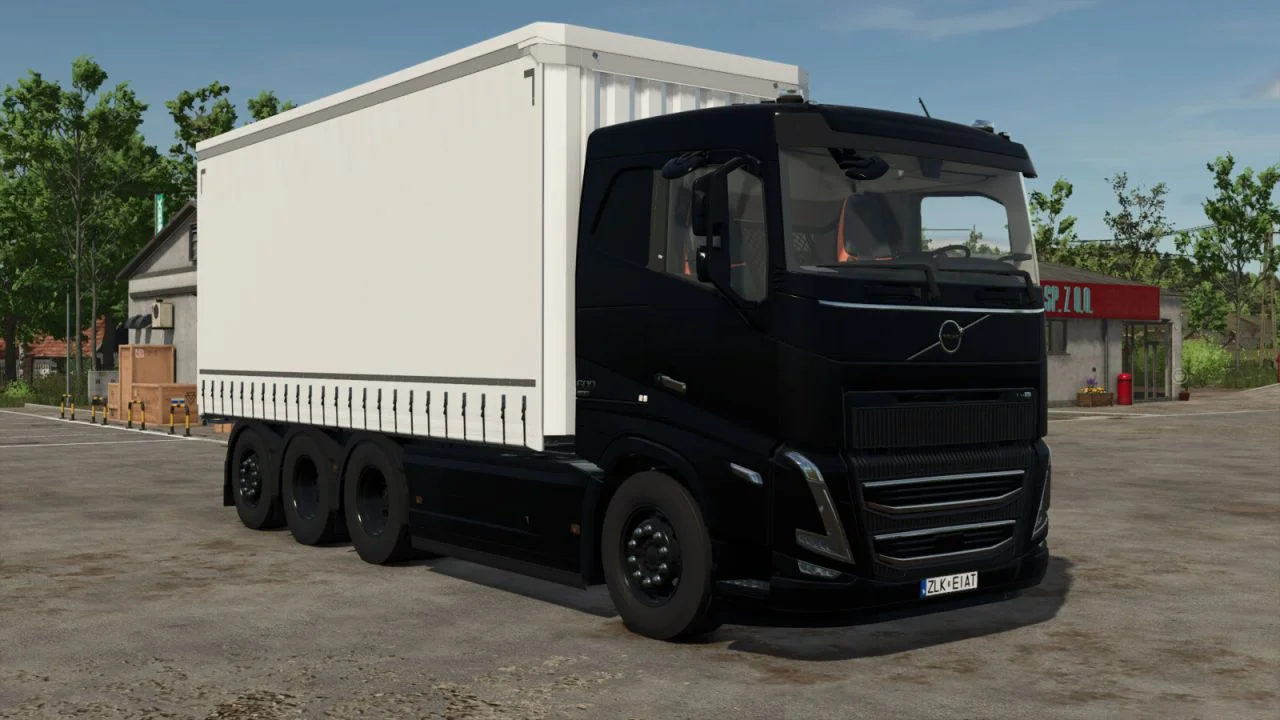 FS25 Volvo FH16 Box Truck V1.0.1 Vehicles Mod FS25 Mod Free Download