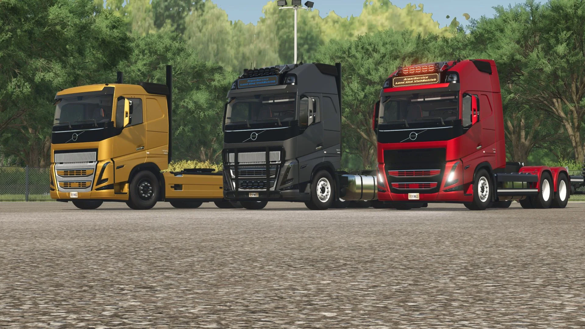 FS25 Volvo FH16 Pack V1.0 Vehicles Mod FS25 Mod Free Download